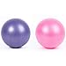 LEZED Pilates Ball Petit Exercice Yoga Ball Ballon de Gymnastique en PVC Anti-éclatement Fitness Balles pour entraînement Abdominal et des épaules, Équilibre, Sport, Pilates, Entraînement 25cm 2PCS