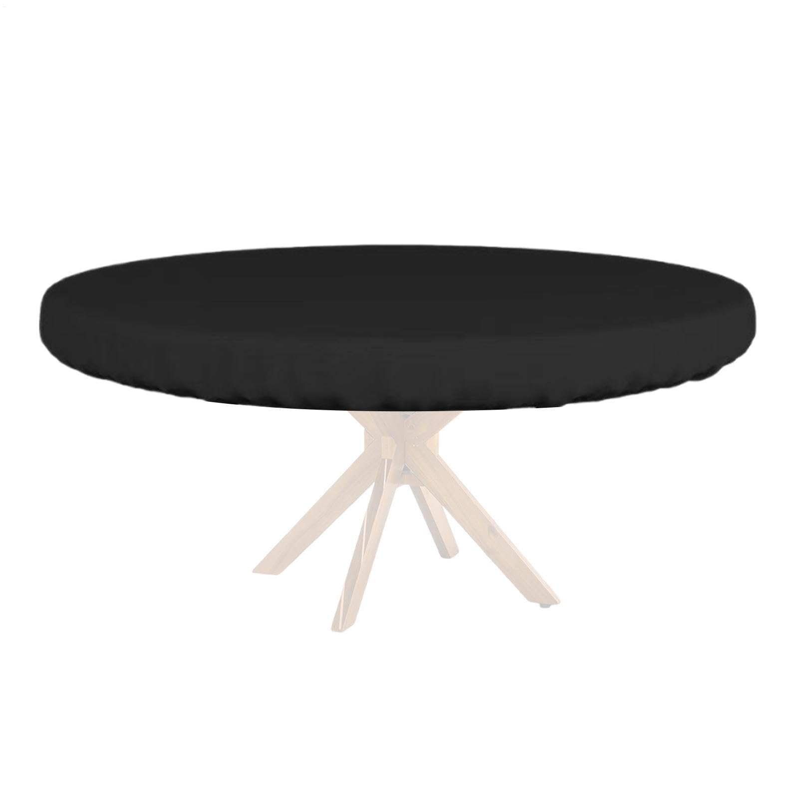 Nappe ronde extérieur portable imperméable anti-taches pour barbecue