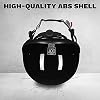 ILM Motorcycle Half Helmet with Sunshield Quick Release Strap Half Face Fit for Cruiser Scooter DOT Approved