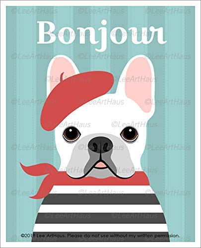 french bulldog with beret
