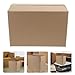 KICHOUSE 5pcs Small Corrugated Paper Boxes 290x170x190mm for Shipping Packaging Moving Mailing Bulk Industrial Use
