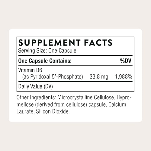 Thorne Pyridoxal 5'-Phosphate Capsules