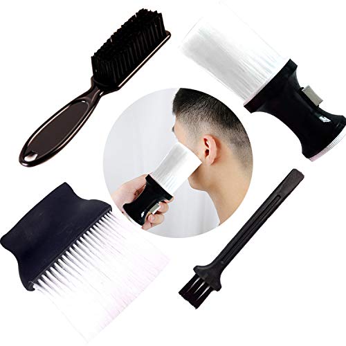 Blade Cleaning Brush 5Pcs by GNAWRISHING, Clipper Brush Cleaner Barber Trimmer Cleaning Clipper Brush Set for Duster Cleaning Brush Set