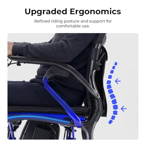 Electric Wheelchair with Suspension