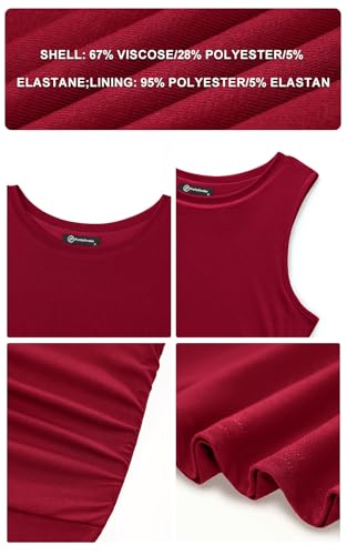 Image of PRETTYGARDEN Womens Summer Dresses 2026 Casual Sleeveless Crewneck Aline Maxi Dress Stretch Tank Flowy Long Dresses