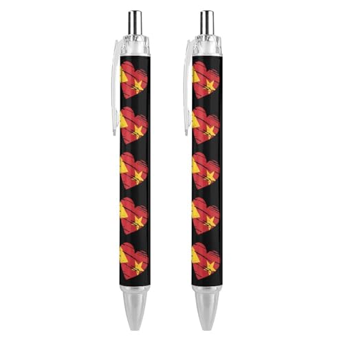 Stylos 0,5 mm motif drapeau américain Tigré pour le bureau