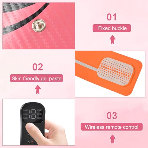 Colexy Po Trainer, EMS Trainingsgerät zur Gezielten Stimulation der Po Muskulatur, 6 Modi und 15 Intensitätsstufen, für Gesäß, Beintraining - Mit Fernbedienung