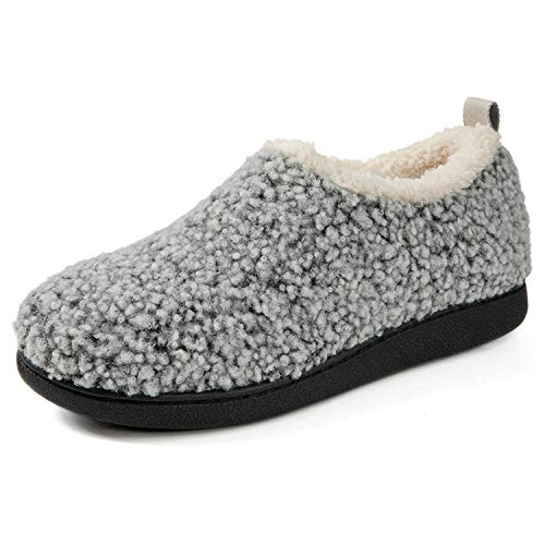 RockDove Women s Nomad Slipper with Memory Foam, Size 6.5-7.5 US Women, Light Grey