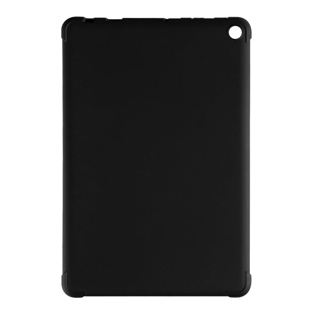 Case Compatible with Amazon Fire HD 10 10.1 2023 Case, Ultra Slim Soft Flexible TPU Skin Shockproof Bumper Anti-Yellowing Back Cover Shell (Black)