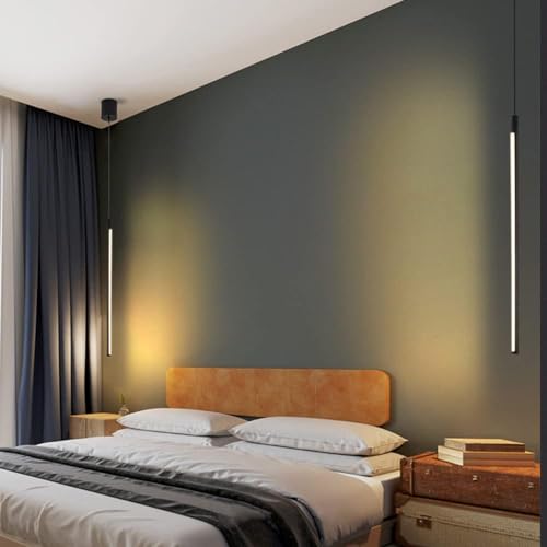 Applique Murale Long Tube Finition Blanche avec Éclairage Design Led - 3
