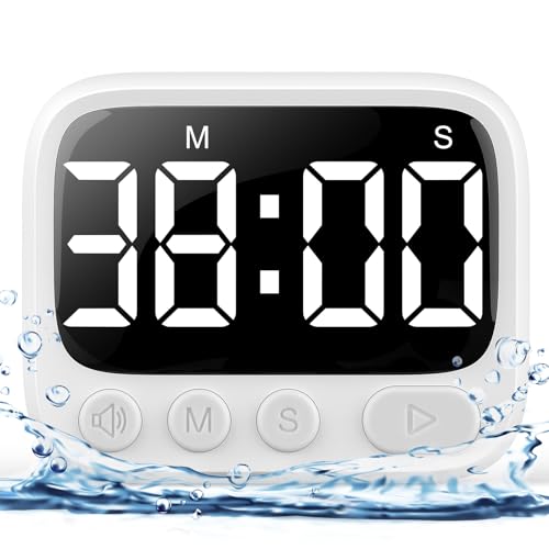 HAUKINIX Rechargeable Waterproof Shower Timer
