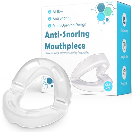 Schnarchstopper Anti Schnarch - Komfortable Anti Schnarch Schiene, 180° offenem Frontdesign - sofort einsatzbereit - Schnarchschiene für Männer & Frauen,Schnarchen reduzieren