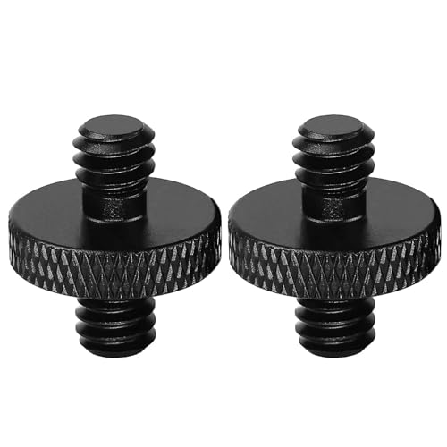 1/4 " 20 オス 雄ねじネジ 三脚アダプターマウントカメラ取り付け 写真機器アクセサリー三脚 コンバータネジプロジェクタースタンド用 デジタル 一眼レフ カメラ 変換ネジ ネジ変換アダプター 2個セット