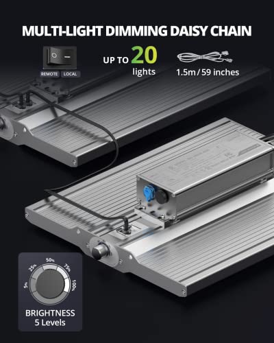 2023 Newest Viparspectra Xs1500 Pro Led Grow Light With New-Gen Lens, Dimming Daisy Chain Full Spectrum Grow Lights For Indoor Plants Veg Bloom Growing Lamps For 2X2/3X3 Grow Tent Actual Power 150Watt #TOP4