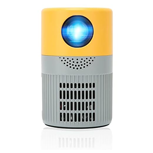 ciciglow Mini projetor, projetor HD 1080P, projetor de filme ao ar livre, projetor de filme multimídia de 30.000 horas, projetor de cinema em home theater, compatível com HDMI, USB, AV, laptop, DVD