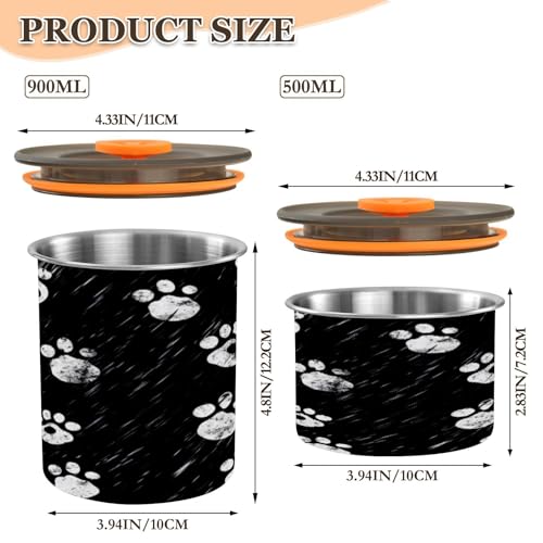 Envase de Café Hermético de Acero Inoxidable 500ml miniatura 2