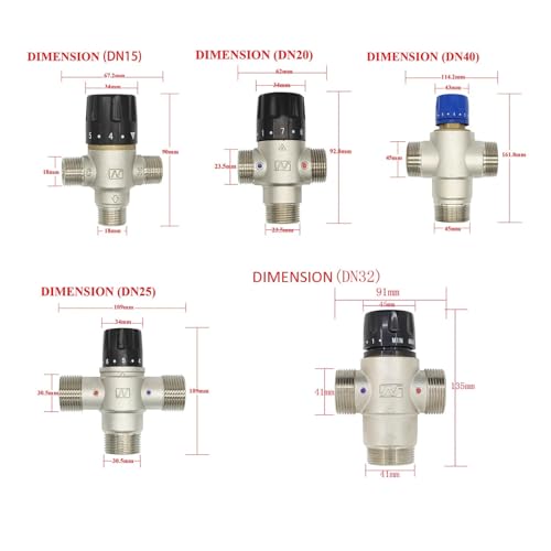 Mitigeur thermostatique de douche DN32 résout les variations de température eau - 3