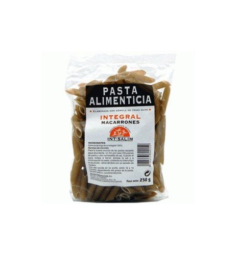 Macarrones trigo integral, 500g