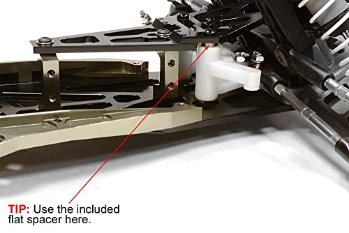 Integy Rc Model C26146Blue Billet Machined Complete Lcg Chassis Conversion Kit For Traxxas 1/10 Slash 2Wd #TOP1