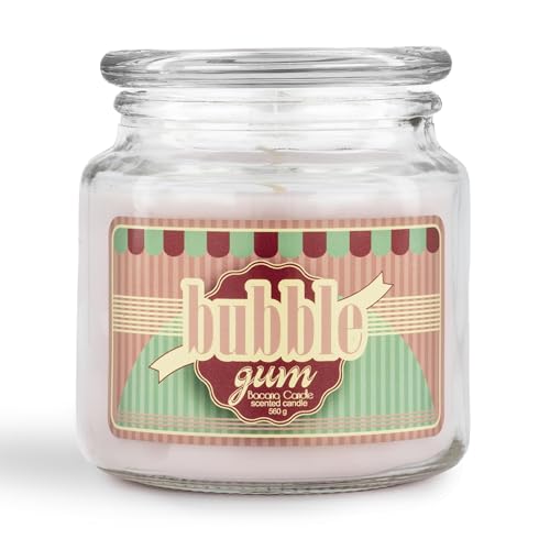 Bougie parfumée bubble gum idéale pour maison et relaxation après le travail