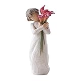 14 cm handbemalte Harzfigur. Verpackt in einer Schachtel zum Verschenken