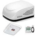 FOGATTI RV Rooftop Air Conditioner - 13,500 BTU High-Efficiency Cooling, Ultra Quiet Operation, Heavy Duty Construction for All-Season Comfort