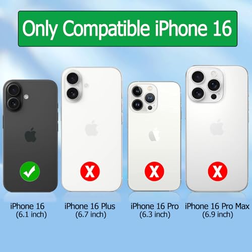 Zueus LOU4 Battery Case For Iphone 16 , 2024 Newest 10000Mah Rechargeable Portable Charging Case With Wireless Charging Compatible For Iphone 16 thumb #1