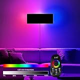 ✨【RGB Symphony Lichter】mehr als 300 Farbeffekte + mehrere Anzeigemodi, Farbverläufe, Blitze, Farbwechsel usw. Diese dimmbare RGB Wandleuchte kann die Helligkeit anpassen. Diese indoor Wall Light kann nicht nur per Fernbedienung und APP gesteuert werden, sondern auch den gewünschten Farbeffekt genau steuern, sie ist die perfekte Lichtquelle für viele Gelegenheiten