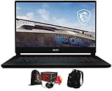MSI Stealth 15M Gaming & Entertainment Laptop (Intel i7-1260P 12-Core, 32GB RAM, 512GB PCIe SSD, RTX 3060, 15.6' 144Hz Win 11 Pro) with Loot Box, Travel & Work Backpack