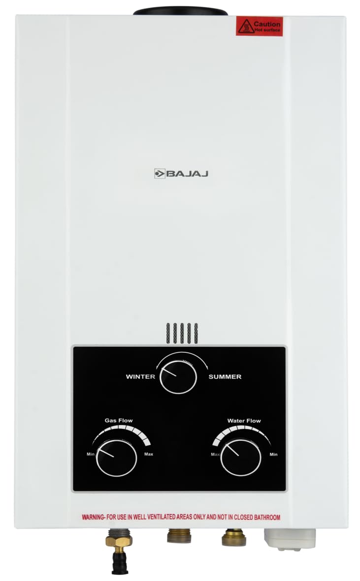 See full amazon price history chart for Bajaj Majesty Duetto Eco 5 Ltr Lpg Gas Water Heater | Oxygen Depletion Sensor |Wall Mount| 2 Years Product Warranty | Child Safety Lock | White (5 Ltr) Bajaj Majesty Duetto Eco 5 Ltr Lpg Gas Water Heater | Oxygen Depletion Sensor |Wall Mount| 2 Years Product Warranty | Child Safety Lock | White (5 Ltr) (B0D7MF28YK) Amazon Price History, Amazon Price Tracker