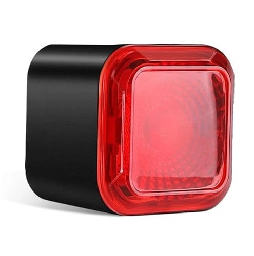 Luz trasera de bicicleta con sensor de freno inteligente y pantalla digital de batería