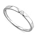 Produktbild Orovi Ring für Damen Verlobungsring Gold Solitärring Diamantring 9 Karat (375) Brillianten 0.05ct Weißgold oder GelbGold Ring mit Diamanten