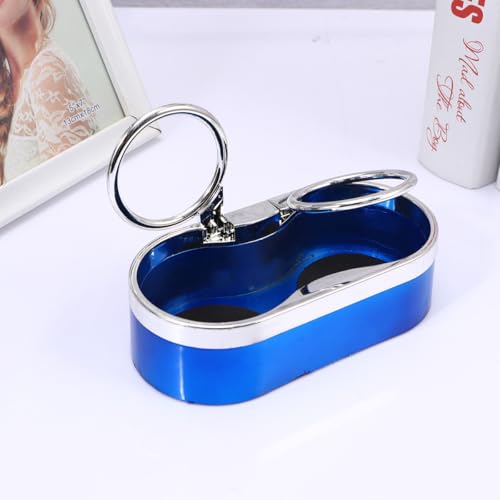 Portavasos Doble Universal para Auto Color Azul miniatura 4