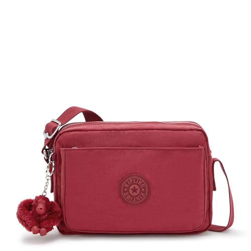 Kipling Women's Abanu Medium Crossbody Bag, Lightweight, Adjustable Waist Pack with Multi-Compartment Zip Pockets