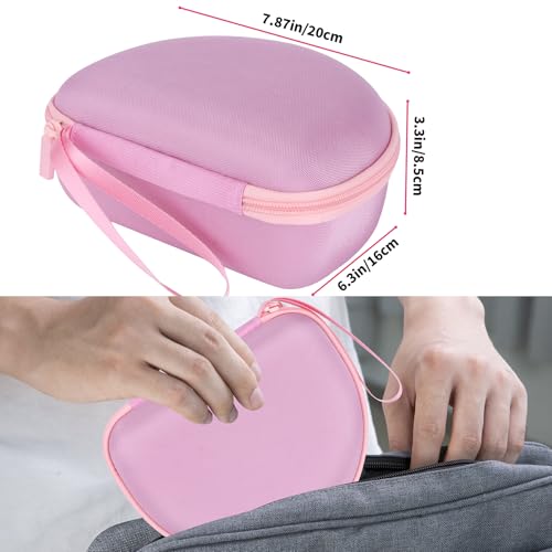 RIYADAone Hard Case Replacement for Beats Solo 4, Studio Pro, Solo3, Studio3, Solo2, Solo Pro Wireless Bluetooth On-Ear Headphones (Pink Case) by RIYADAone - Image 8