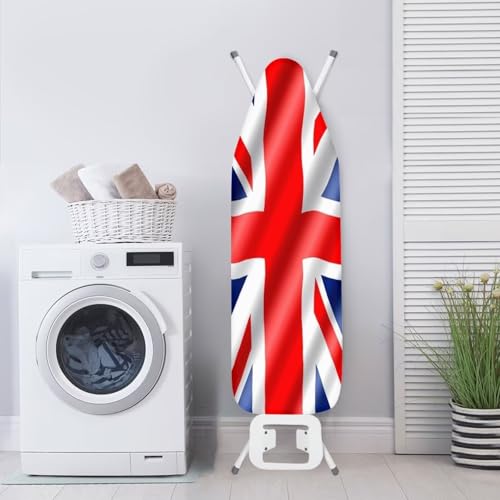 Housse de planche à repasser Union Jack extensible avec bords élastiques