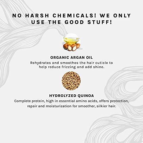 Unwash Hydrating Masque Hair Treatment: Professional Deep Conditioning Hydration Cream Mask, Color-Safe, Repairs And Restores Dry Damaged Hair, Argan Oil Adds Shine #TOP2