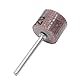 10Pcs 12mm Fächerschleifer Schmirgelpapier Schleifen Schleifpapier Lamellenschleifrad Rad Lamellenschleifer Schleifköpfe für Dremel Werkzeug 120# Grit 3mm Schaft