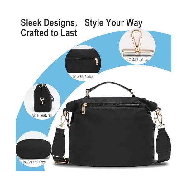 GINJKGO Purse Straps Replacement Crossbody - Adjustable Bag Strap for Purses, Wide Shoulder Strap for Women Guitar Purses - Image 6