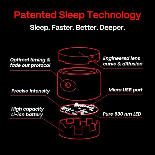 Image of Helight Red Light Therapy Sleep Device for Kids - 630nm Pure Red Light Lamp Sleep Aid to Support Deep Relaxation - Rest Lamp Backed by Science for Babies & Kids Bedrooms