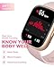 TOOBUR Smart Watch for Women, Alexa Built-in, Answer/Make Calls, 1.83