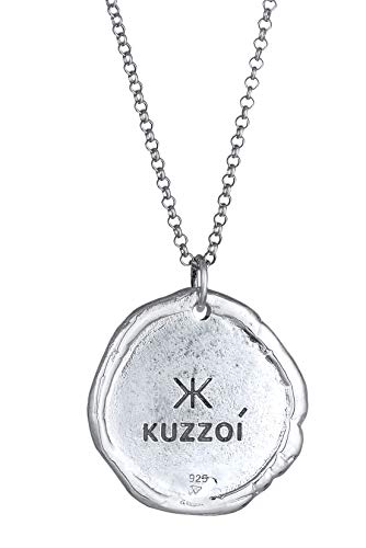 Collier homme argent chaîne vénitienne robuste pendentif fait main