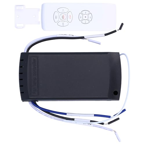 Control remoto inalámbrico de ventilador de techo con atenuador de luz y temporizador AUNMAS