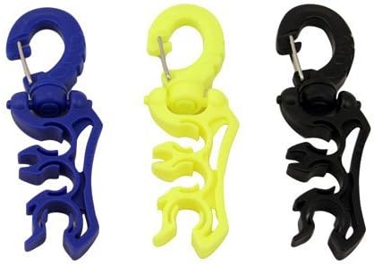 Scuba Dive Snorkel BC Deluxe Hose Clip Holder
