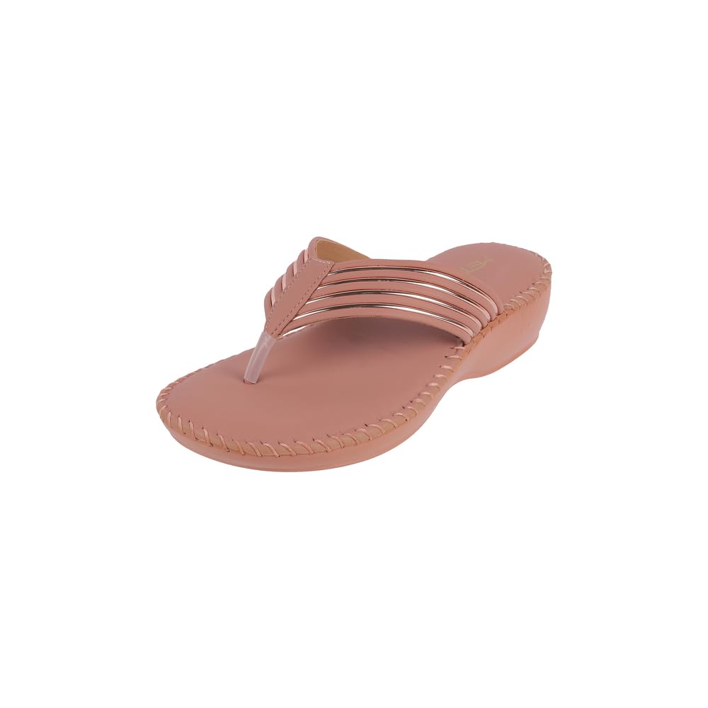 Metro Women Peach Faux Suede Comfort Slip-on UK/5 EU/38 (44-86) (B0DF77MWV3) Amazon Price History, Amazon Price Tracker