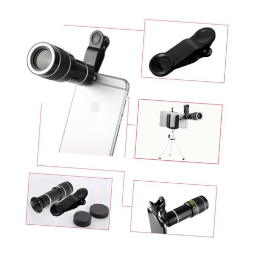 Obiettivo Zoom Del Telefono Treppiedi Teleobiettivo Del Cellulare Kit Fotocamera Lente Del Smartphone 20x Telescopio
