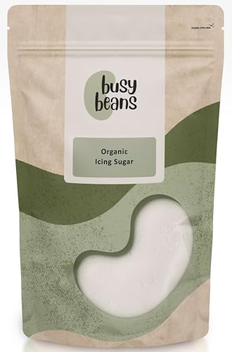 Organic Icing Sugar | Certified Organic | by Busy Beans Organic (250g)