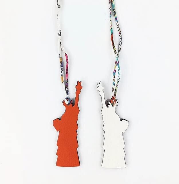 Rule Die Cut Steel Punch Statue of Liberty Empire State Building Pendant Dies Cutter for Leather Shoulder Bag Crafts - (Color: Liberty)
