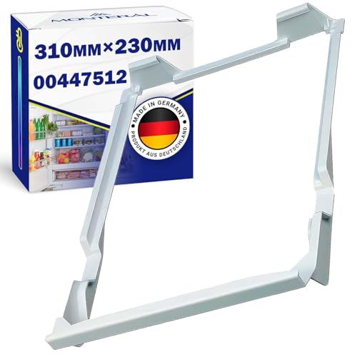 Marco para Instalar un Cajon Extraíble en el Frigorífico 310 mm x 230 mm con Código Original 00447512 447512 para Bosch para Siemens - MADE IN GERMANY - Garantía 10 Años - MONTERAL