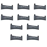 10x Gray Pewter Washer Door Handle compatible with Washer 8182080